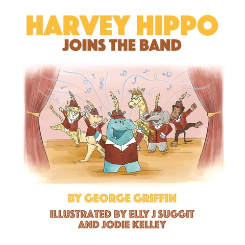 Harvey Hippo Joins The Band-9781068618956