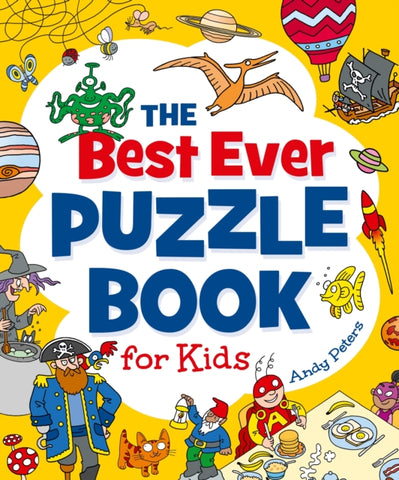 The Best Ever Puzzle Book for Kids-9781398845831