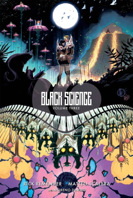 Black Science Volume 3: A Brief Moment of Clarity 10th Anniversary Deluxe Hardcover-9781534398498