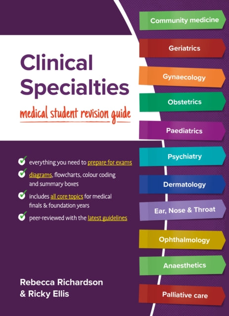 Clinical Specialties : Medical student revision guide-9781914961175