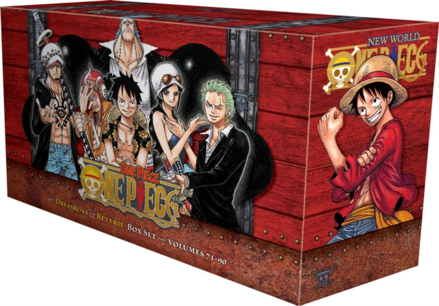 One Piece Box Set 4: Dressrosa to Reverie : Volumes 71-90 with Premium-9781974725960