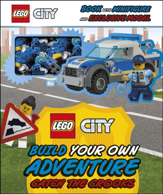 LEGO City Build Your Own Adventure Catch the Crooks : with minifigure and exclusive model-9780241409398