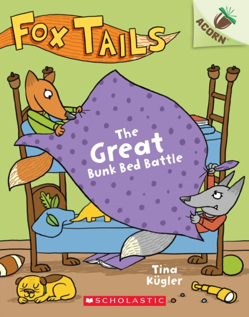 The Great Bunk Bed Battle: An Acorn Book (Fox Tails #1)-9781338561678