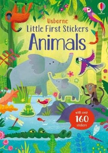 Little First Stickers Animals-9781474968249