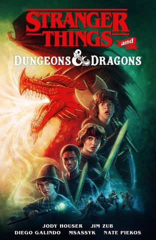 Stranger Things And Dungeons & Dragons (graphic Novel)-9781506721071