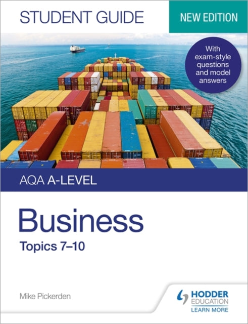 AQA A-level Business Student Guide 2: Topics 7-10-9781510471993