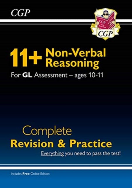 New 11+ GL Non-Verbal Reasoning Complete Revision and Practice - Ages 10-11 (with Online Edition)-9781789086027