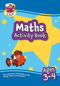 New Maths Activity Book for Ages 3-4 (Preschool): perfect for learning at home-9781789086058