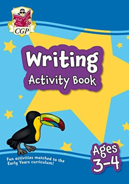 New Writing Activity Book for Ages 3-4 (Preschool): perfect for learning at home-9781789086065