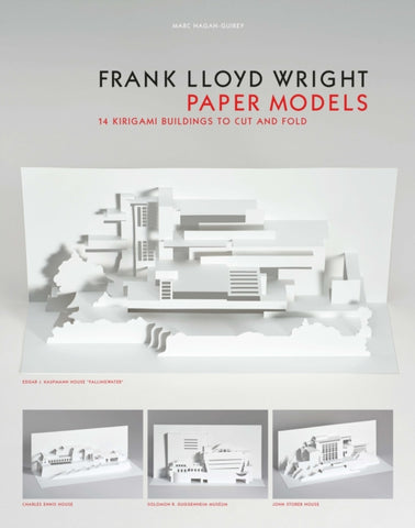 Frank Lloyd Wright Paper Models : 14 Kirigami Buildings to Cut and Fold